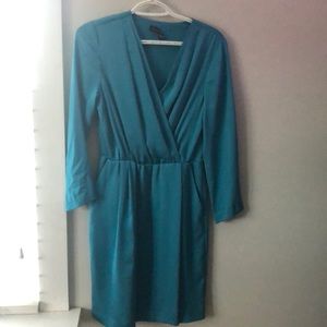 Banana republic teal dress size medium